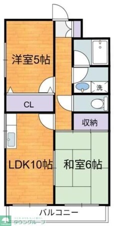 エクセル稲田の物件間取画像